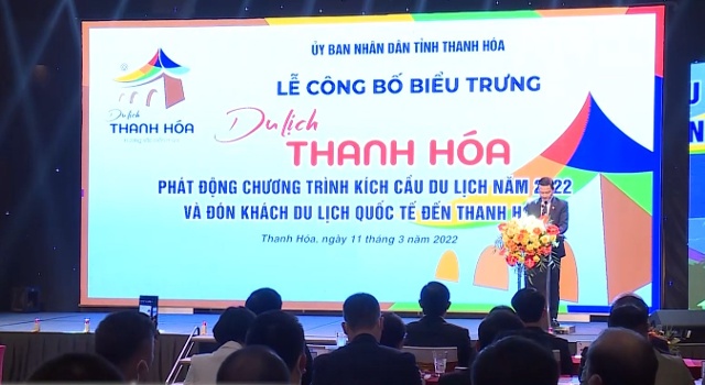 Công bố Biểu trưng du lịch Thanh Hóa và phát động Chương trình kích cầu du lịch Thanh Hóa năm 2022